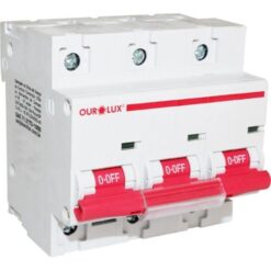DISJUNTOR DIN CURVA C 3X40A - OUROLUX