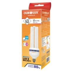 LAMPADA COMPACTA 45W 127V 4U OUROLUX