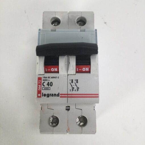 DISJUNTOR DIN CURVA C 2X50A - LEGRAN
