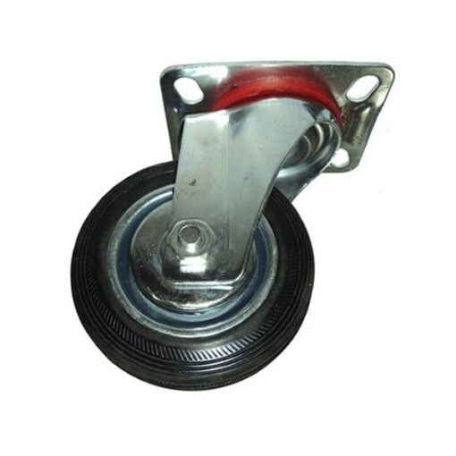 RODIZIO GIRATORIO BASE PLANA 4" 70KG BESTFER