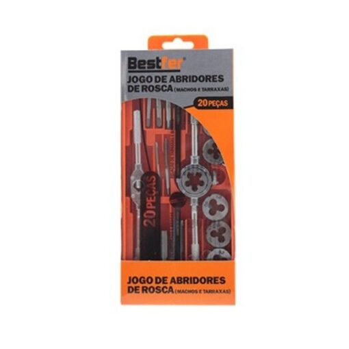 JOGO MACHO/FEMEA ABRIDORES ROSCA 20PCS BFH3005 - BESTFER
