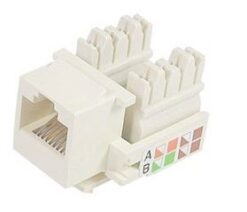 KEYSTONE JACK CAT.5E UTP RJ45 AD CONECT
