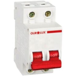 DISJUNTOR DIN CURVA C 2X32A - OUROLUX
