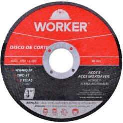 DISCO CORTE ACO 114X1X22,23MM WORK