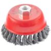 ESCOVA ACO COPO TORCIDA 4" M14 - WORKER