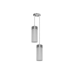 PENDENTE CILINDRICO PLASTICO 2 LAMPADAS UT10-34 UTRON