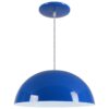 PENDENTE CUPULA ALUMINIO UT11-7 AZUL UTRON
