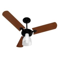 VENTILADOR TETO WIND LIGHT MOGNO/PRETO 127V - VENTISOL