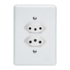 TOMADA DUPLA 10A/20A 3P PUMALUX 2311/15 PERLEX