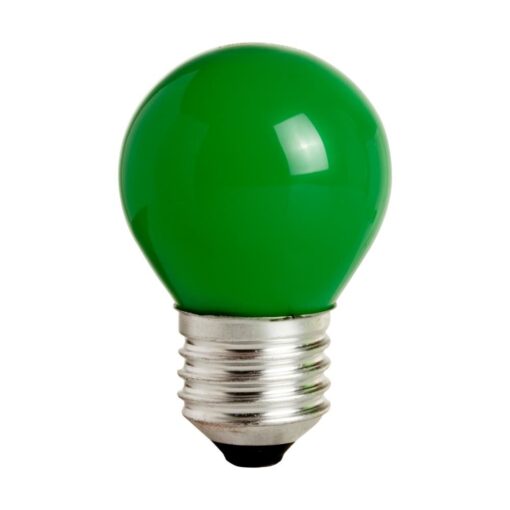 LAMPADA BOLINHA VERDE 15W 127V E27 - KIAN