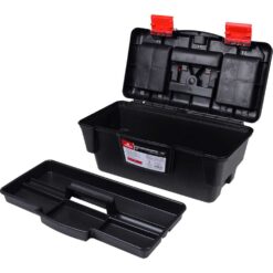 CAIXA FERRAMENTA PLASTICA 16" PRETA - WORKER