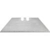 JOGO LAMINA ESTILETE TRAPEZOIDAL 10 PCS - WORKER
