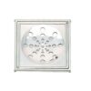 GRELHA RALO INOX 10X10 C/ CAIXILHO QUADRADA - HF