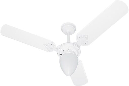 VENTILADOR TETO NEW DELTA LIGHT 3170 BRANCO GLOBO PERA 127V VENTIDELTA