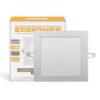 PAINEL LED EMBUTIR QUADRADO BRANCO 12W - ECONOMAX