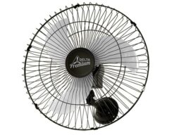 VENTILADOR PAREDE PRETO 60CM 200W BIVOLT VENTIDELTA GOLD