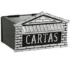 CAIXA CORREIO COLONIAL PRATA 15X25 MURO