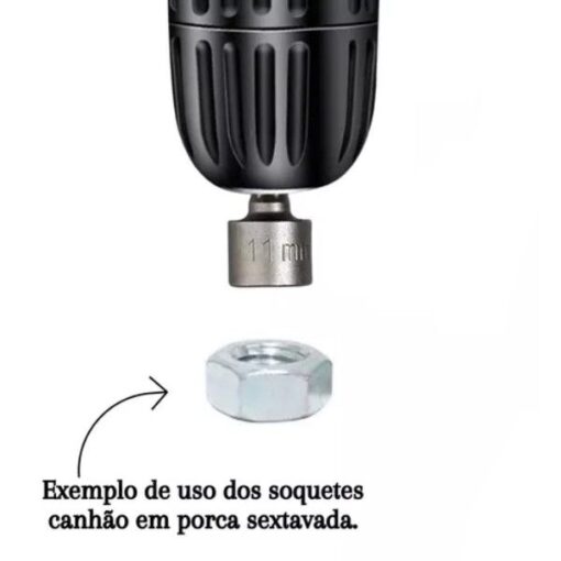 JOGO SOQUETE 9 PCS BFH2747 - BESTFER