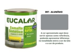 TINTA ESMALTE SINTETICO ALUMINIO 900ML EUCALAR