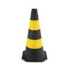 CONE PRETO/AMARELO 50CM