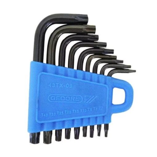 JOGO CHAVE TORK 9 PCS PEQUENA - GEDORE