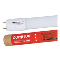 LAMPADA LED TUBULAR 18W T8 6500K BIVOLT OUROLUX