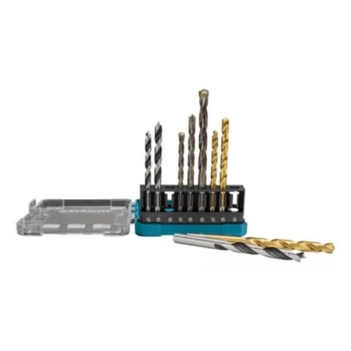 JOGO BROCA ACO/ALVENARIA/CONCRETO 9 PCS D-71962 - MAKITA