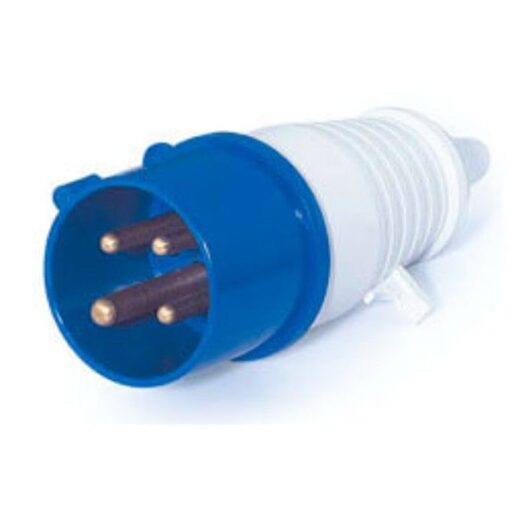 PLUG INDUSTRIAL MACHO 3P+T 32A 220V - LUKMA
