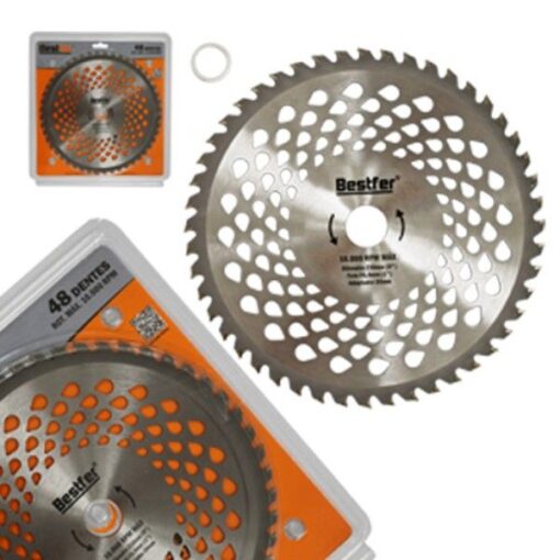 LAMINA ROCADEIRA 230MMX1" REDONDA BFH2371 - BESTFER