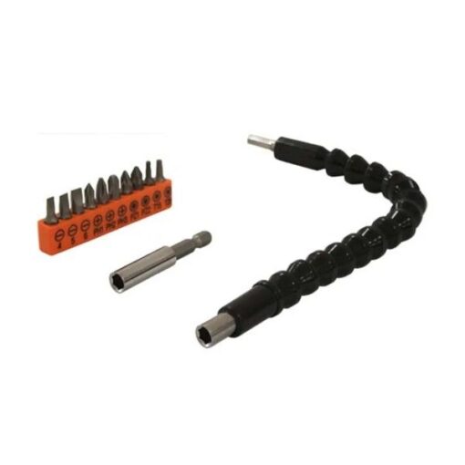 JOGO BITS + CABO EXTENSOR FLEXIVEL 12PCS BFH2774 BESTFER