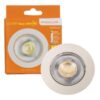 SPOT LED AMARELO REDONDO EMBUTIR 7W 3000K BIVOLT YQ086073BCDEAV2 LLUM