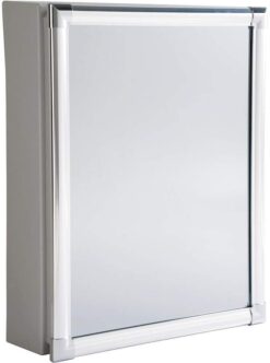 ARMARIO BANHEIRO ALUMINIO 36X45X10CM - ASTRA