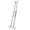 ESCADA EXTENSIVEL ALUMINIO 2X6 - BOTAFOGO