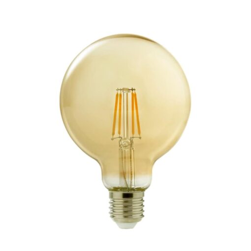 LAMPADA LED FILAMENTO AMBAR 4W 2200K BIVOLT G95 - KIAN