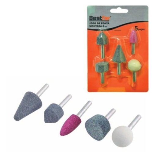 JOGO PONTA MONTADA 6MM 5 PCS - BESTFER