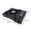 FOGAREIRO 1 BOCA A GAS ACENDIMENTO AUTOMATICO BFH2697 BESTFER