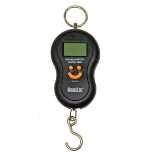 BALANCA DIGITAL PORTATIL C/ GANCHO OVAL 50KG BFH1385 - BESTFER