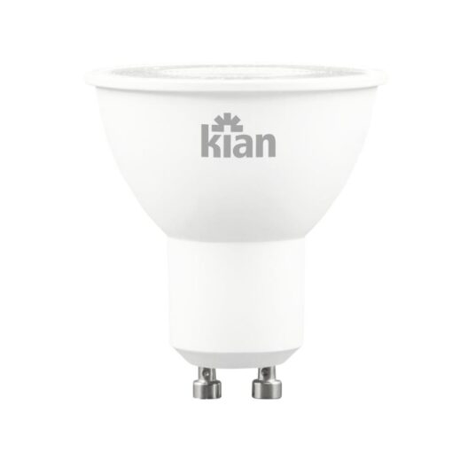 LAMPADA LED DICROICA BIPINO BRANCA 4W BIVOLT GU10 - KIAN
