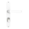 FECHADURA EXTERNA BRANCA RETA/RETA 603/07 - STAM