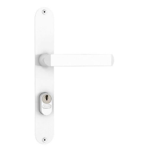 FECHADURA EXTERNA BRANCA RETA/RETA 603/07 - STAM