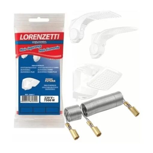 RESISTENCIA DUCHA FUTURA 7500W 220V 3055F LORENZETTI