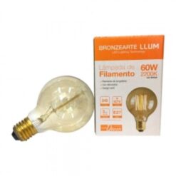 LAMPADA FILAMENTO AMBAR 60W 2200K E27 127V LPFG806021V2 LLUM