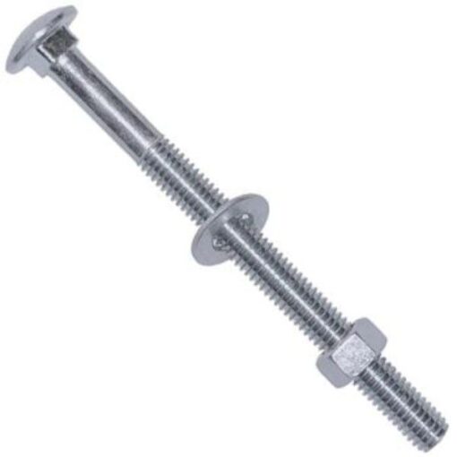 PARAFUSO FRANCES PORCA SEXTAVADA 3/8X5