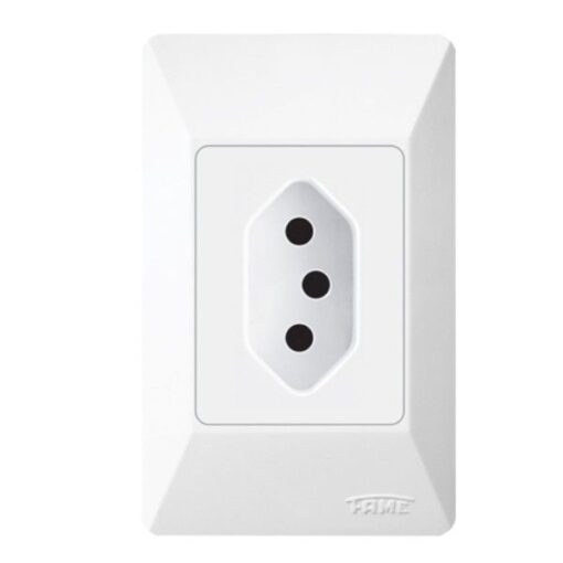 TOMADA 2P+T 20A EXTERNA COM PLACA 1406 FAME