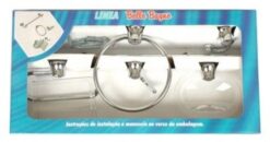 KIT BANHEIRO VERDE 5 PCS - BELLO BAGNO