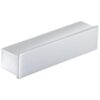 PUXADOR RAVENA 1124 ALUMINIO 128MM