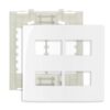 PLACA 4X4 4 SECOES SEPARADOS C/ SUPORTE 20551401 - MARGIRIUS