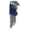 JOGO CHAVE TORK 9 PCS LONGA T10-T50 17024 - HF/FERTAK