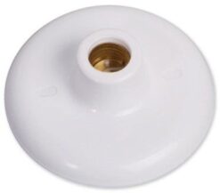PLAFON FIXACAO BRANCO E27 125/1 - PERLEX