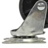 RODIZIO GIRATORIO BASE PLANA 1.1/4 8,5KG PRETO BESTFER